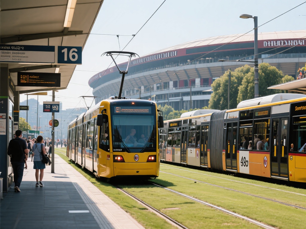 电车与公交：灵活的替代方案
如果你身处市中心，可